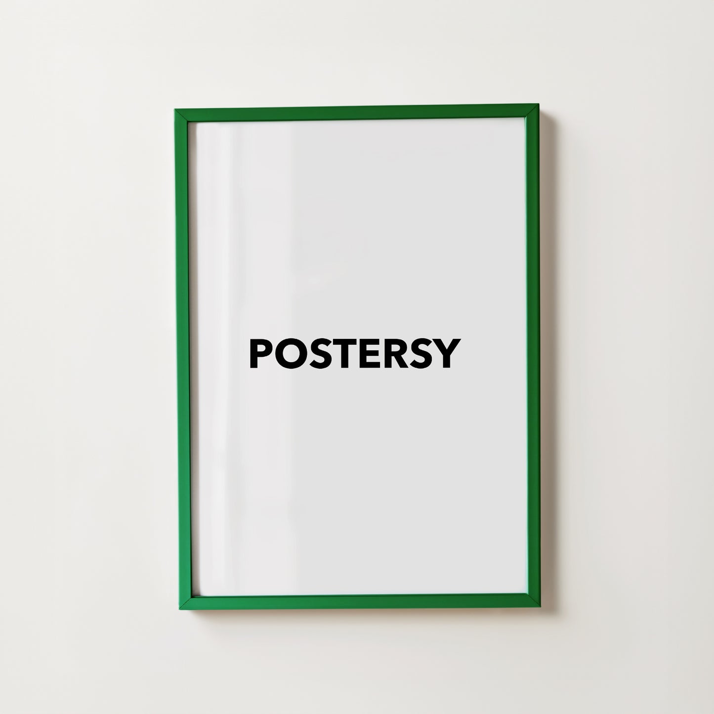Green Wooden Frame