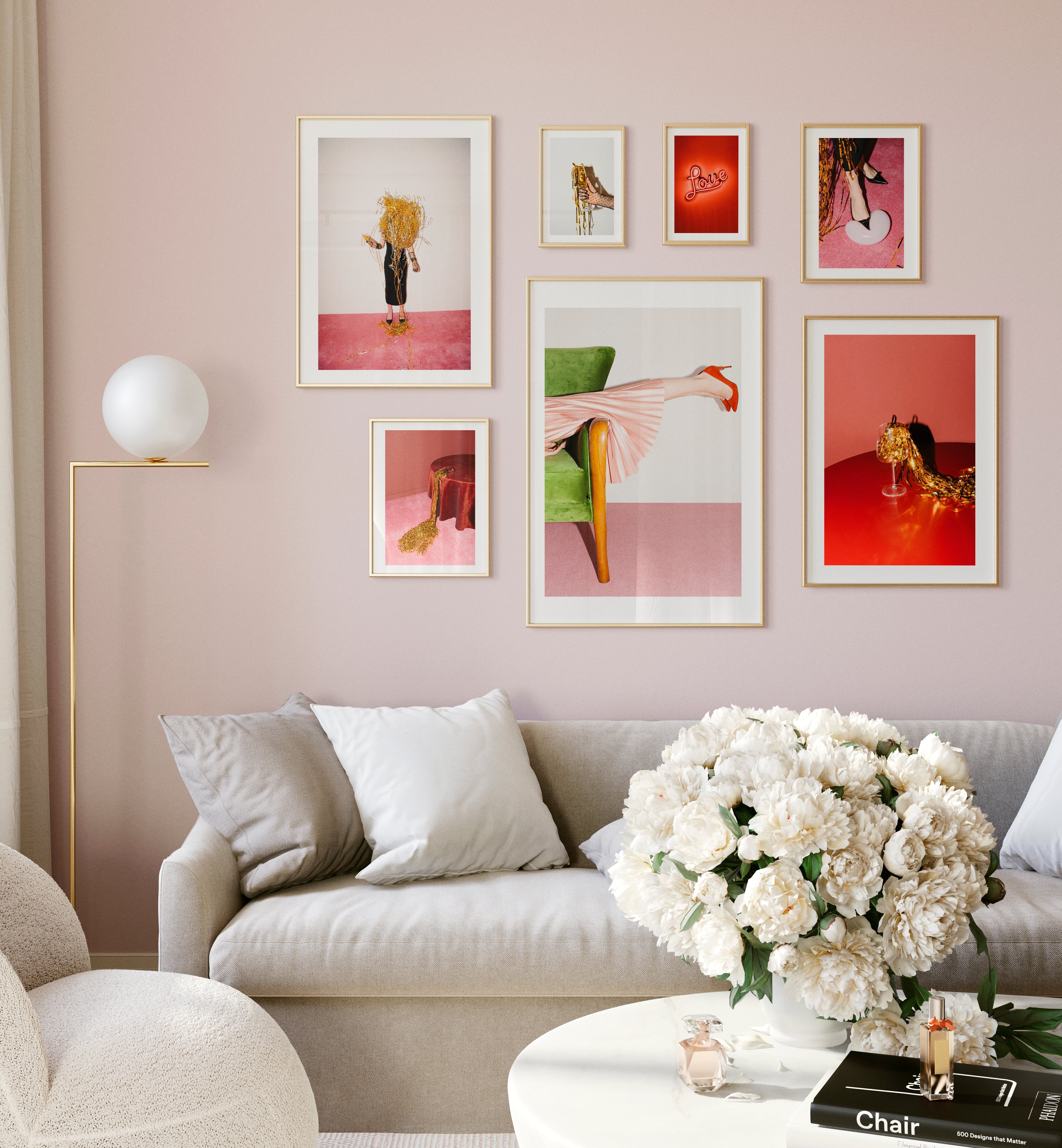 Gallery wall -Let's Party!