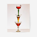 Cocktail Tower Poster