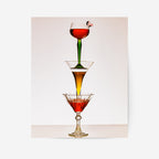 Cocktail Tower Poster