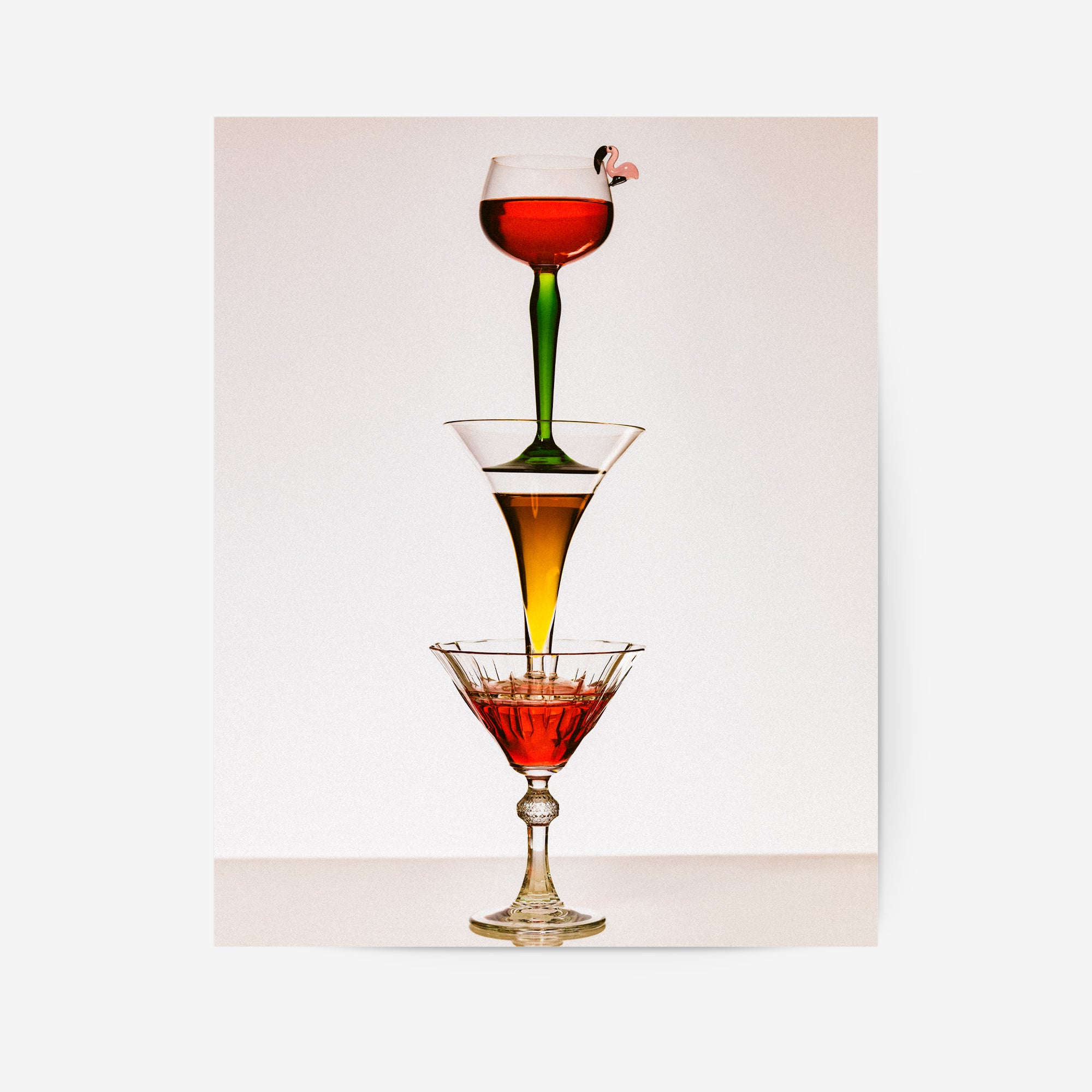 Cocktail Tower Photography Print