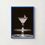Flamingo Martini Poster