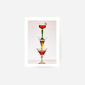 Cocktail Tower Poster