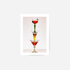 Cocktail Tower Poster