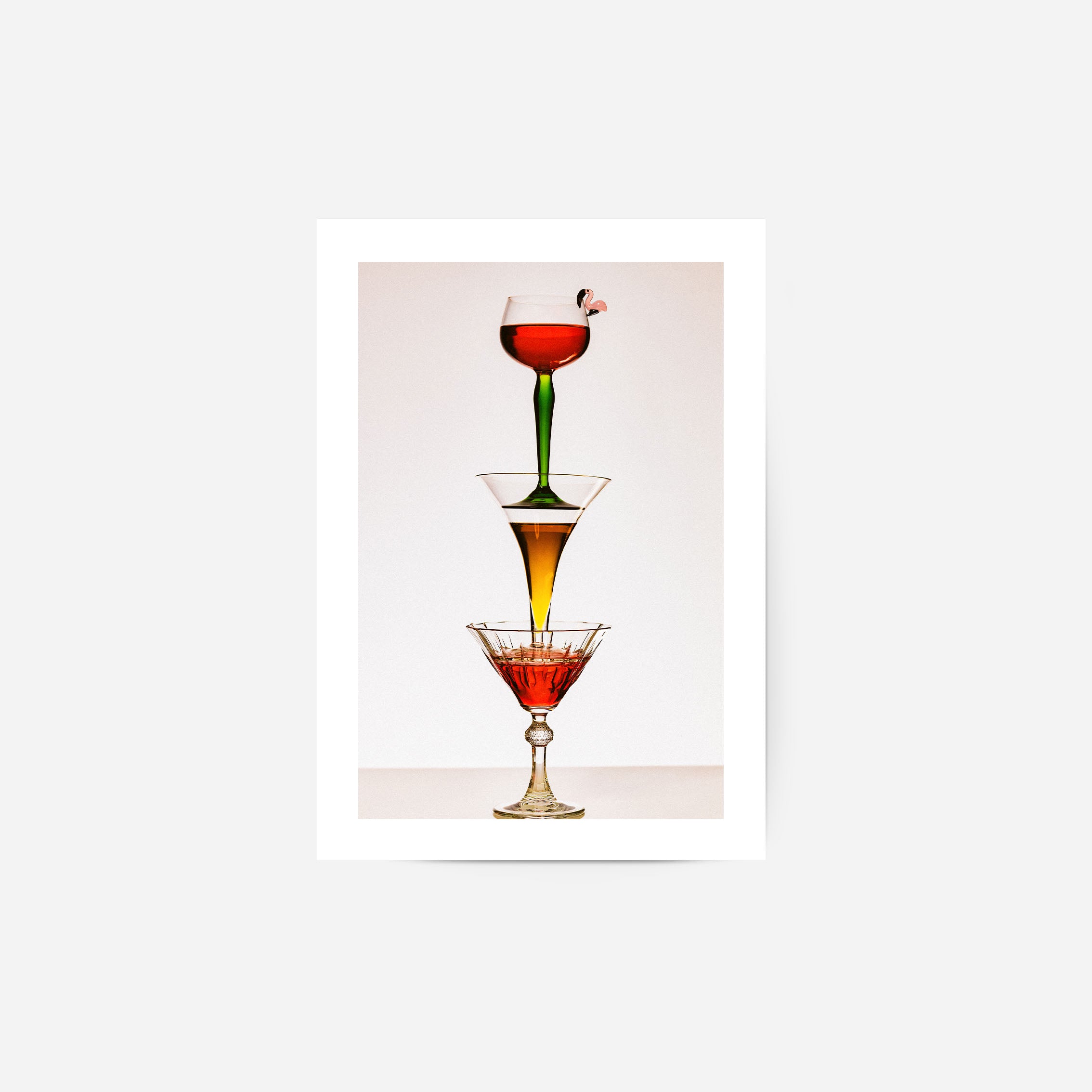 Cocktail Tower Poster