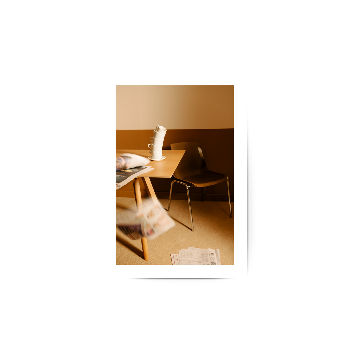 Coffee Stack Poster
