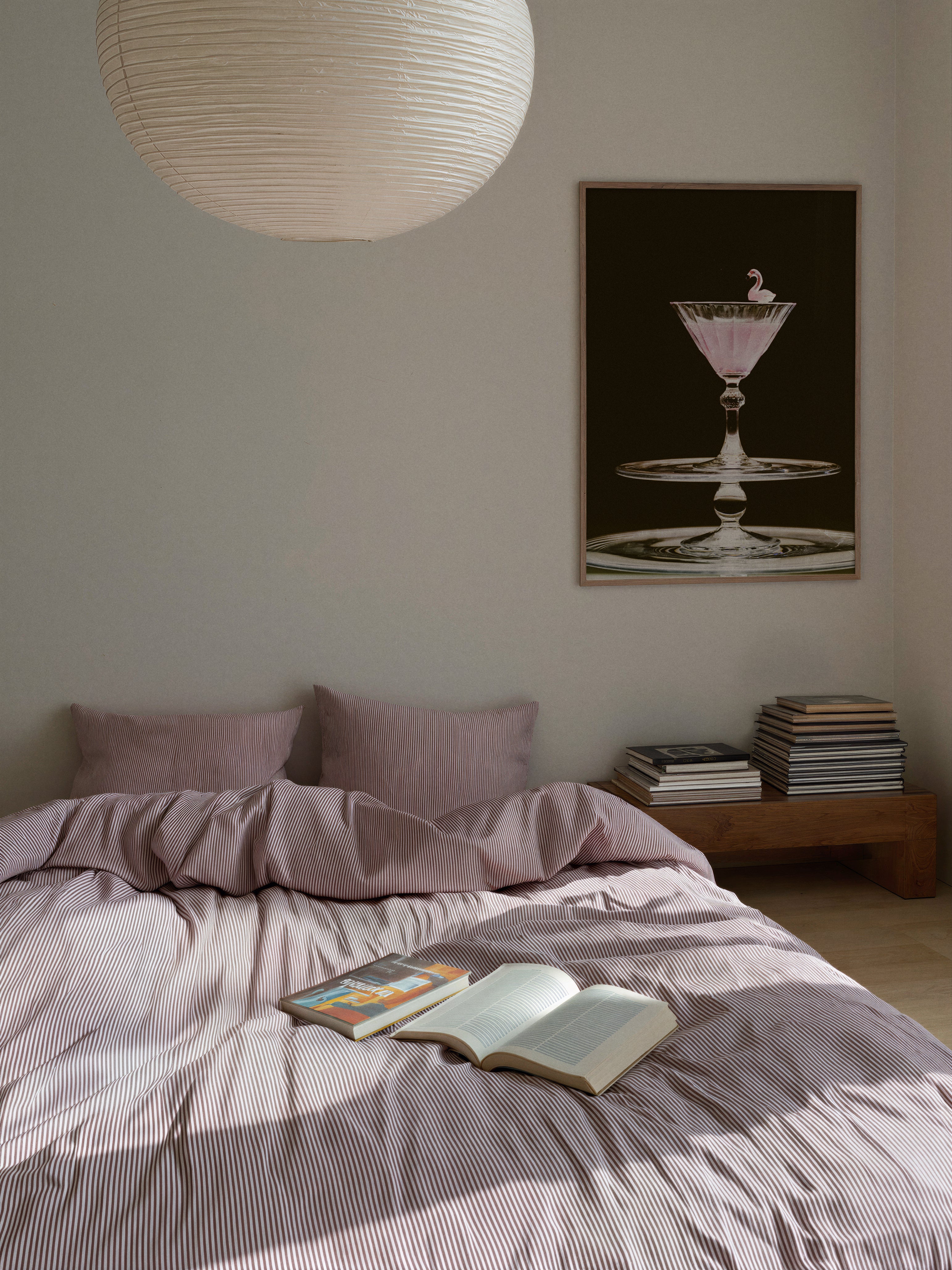 Flamingo Martini Poster