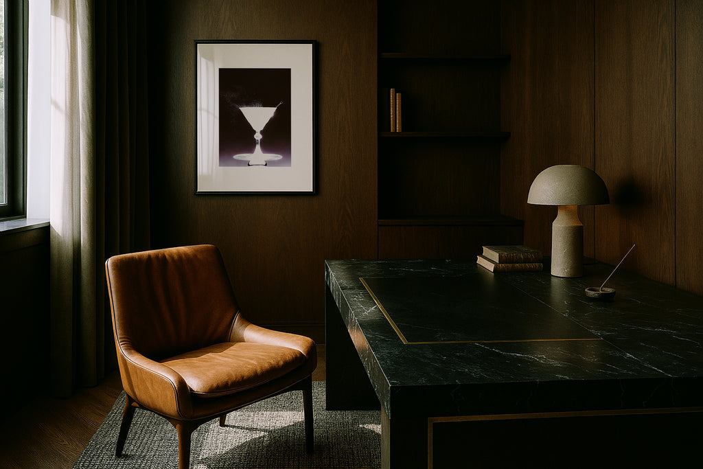 White Martini  Photography Print