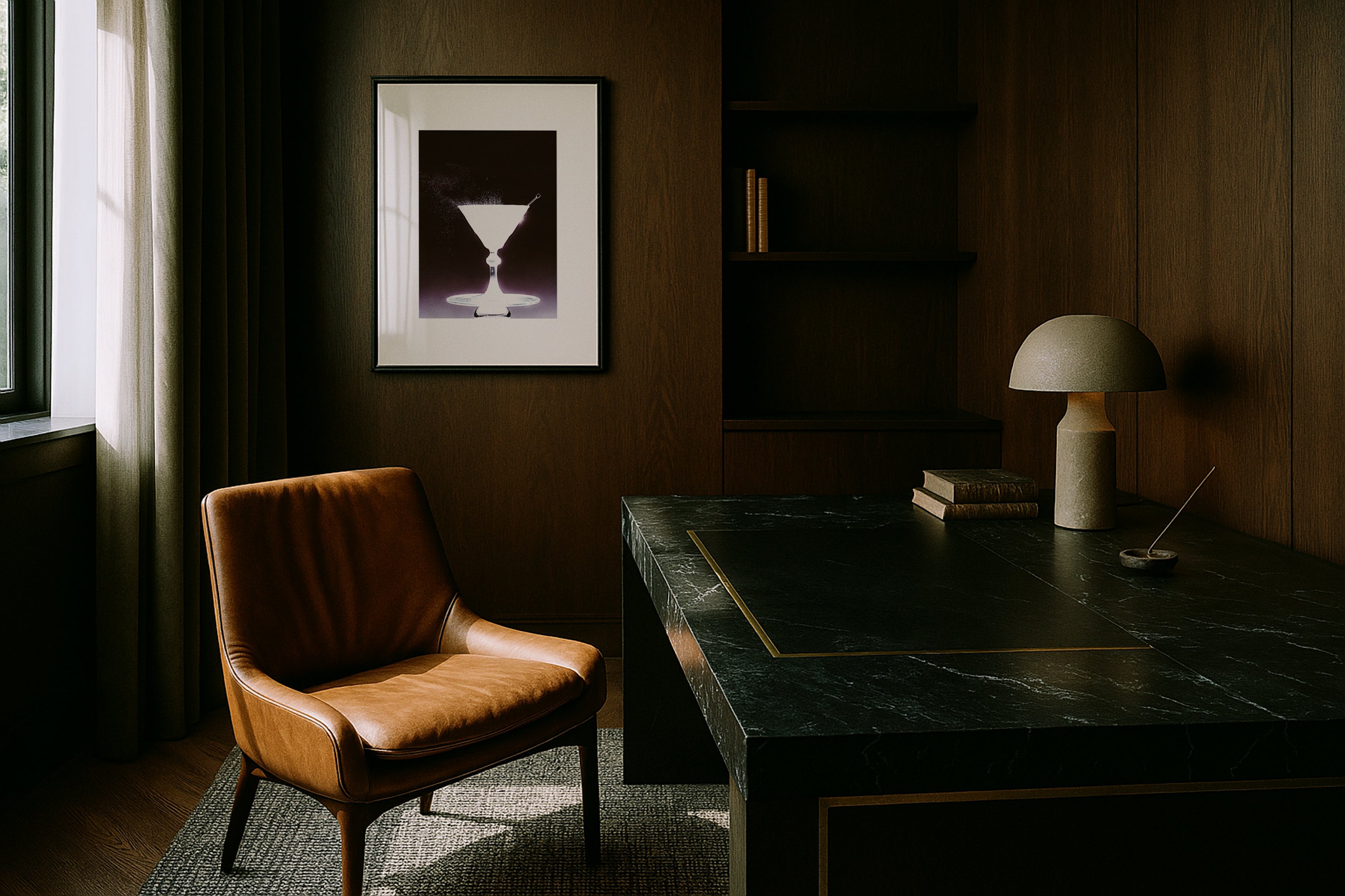 White Martini  Photography Print