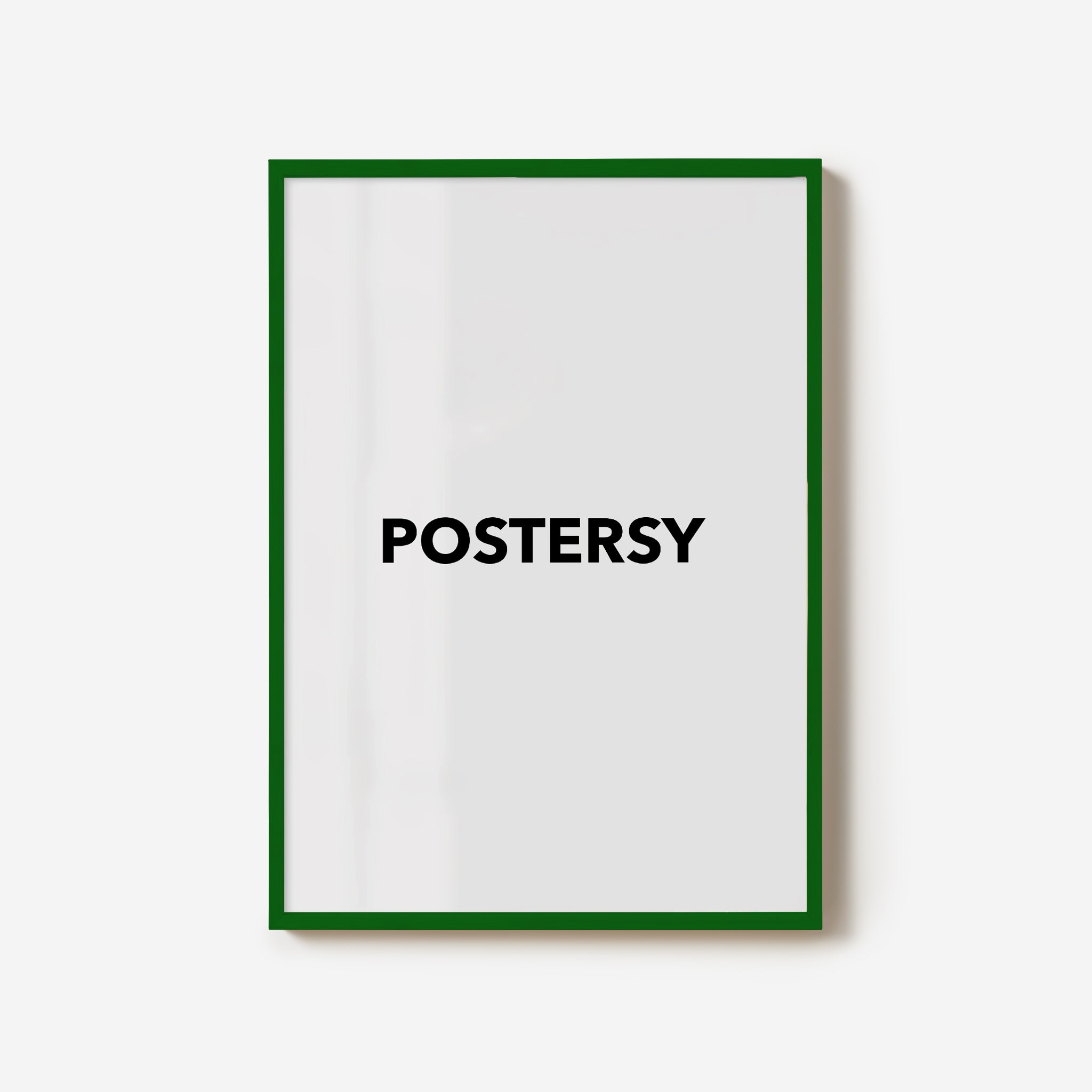 Green Wooden Frame
