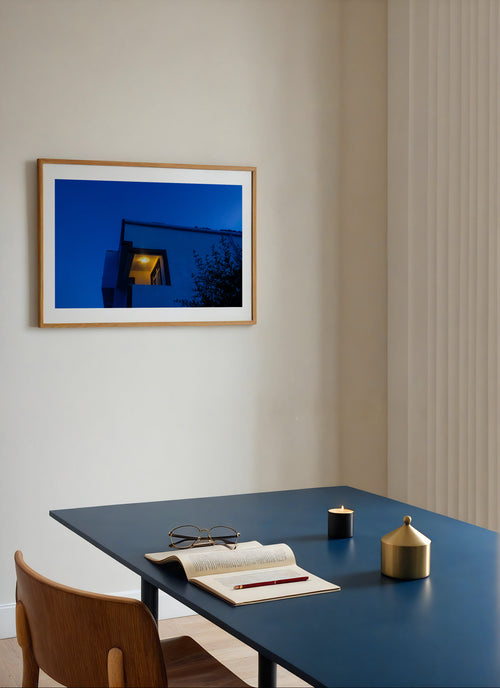 Night Blue Poster