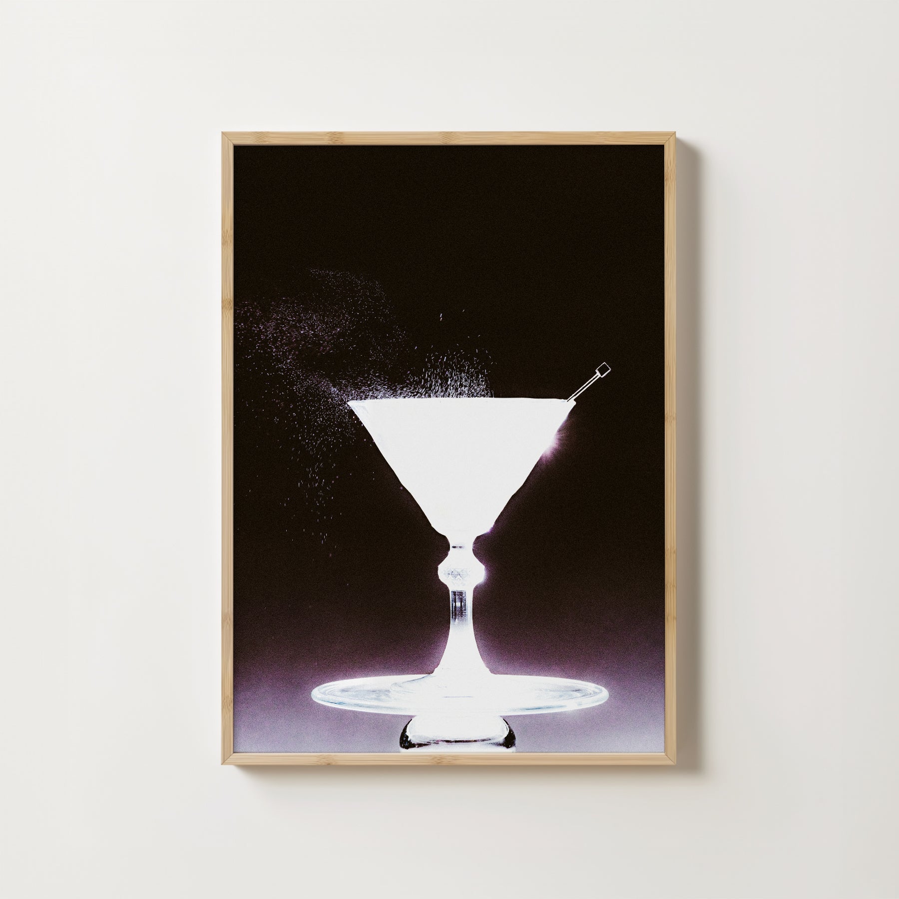 White Martini  Photography Print