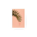 Pink Palm Poster