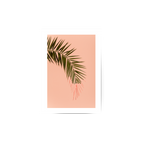 Pink Palm Poster