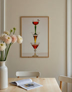 Cocktail Tower Poster