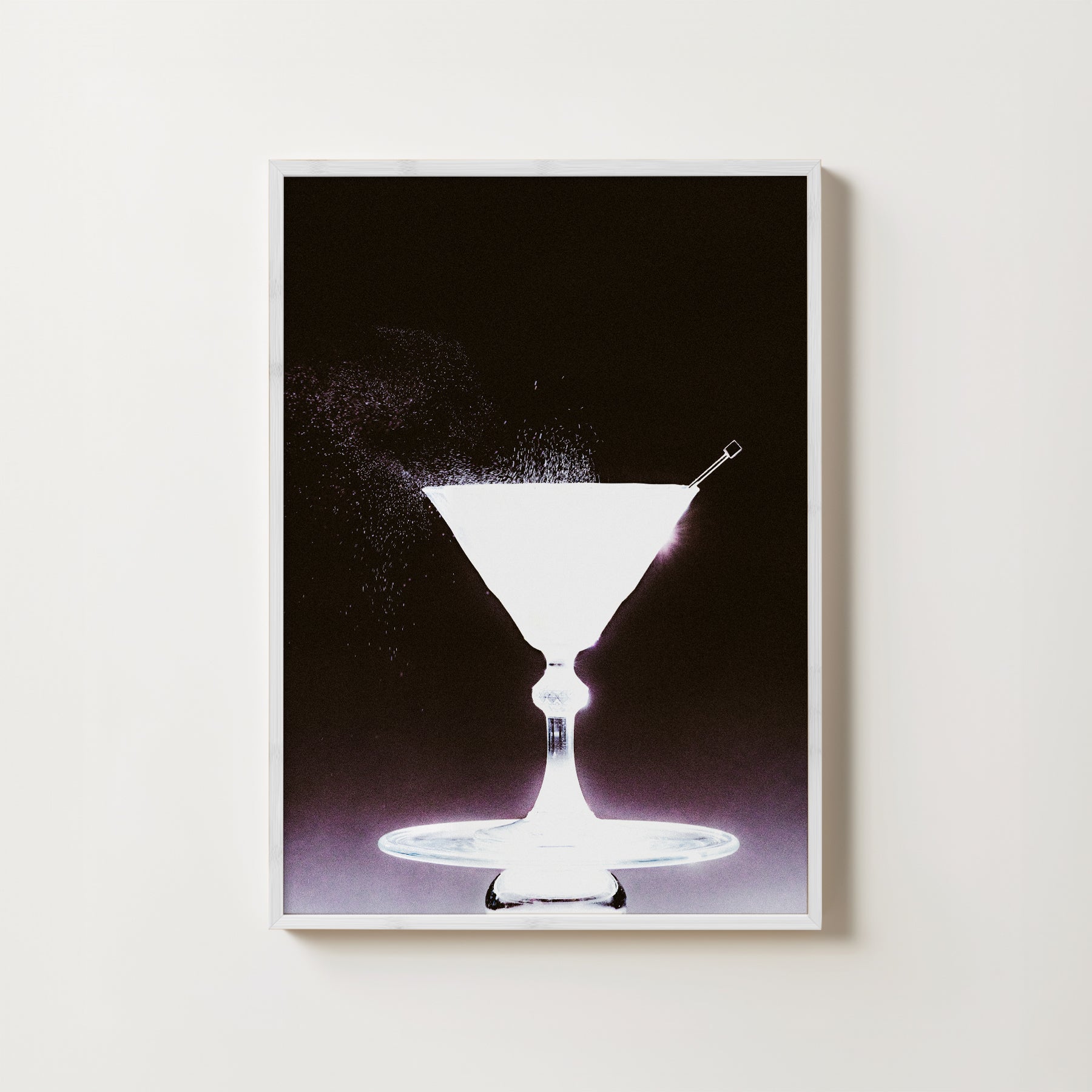 White Martini  Photography Print