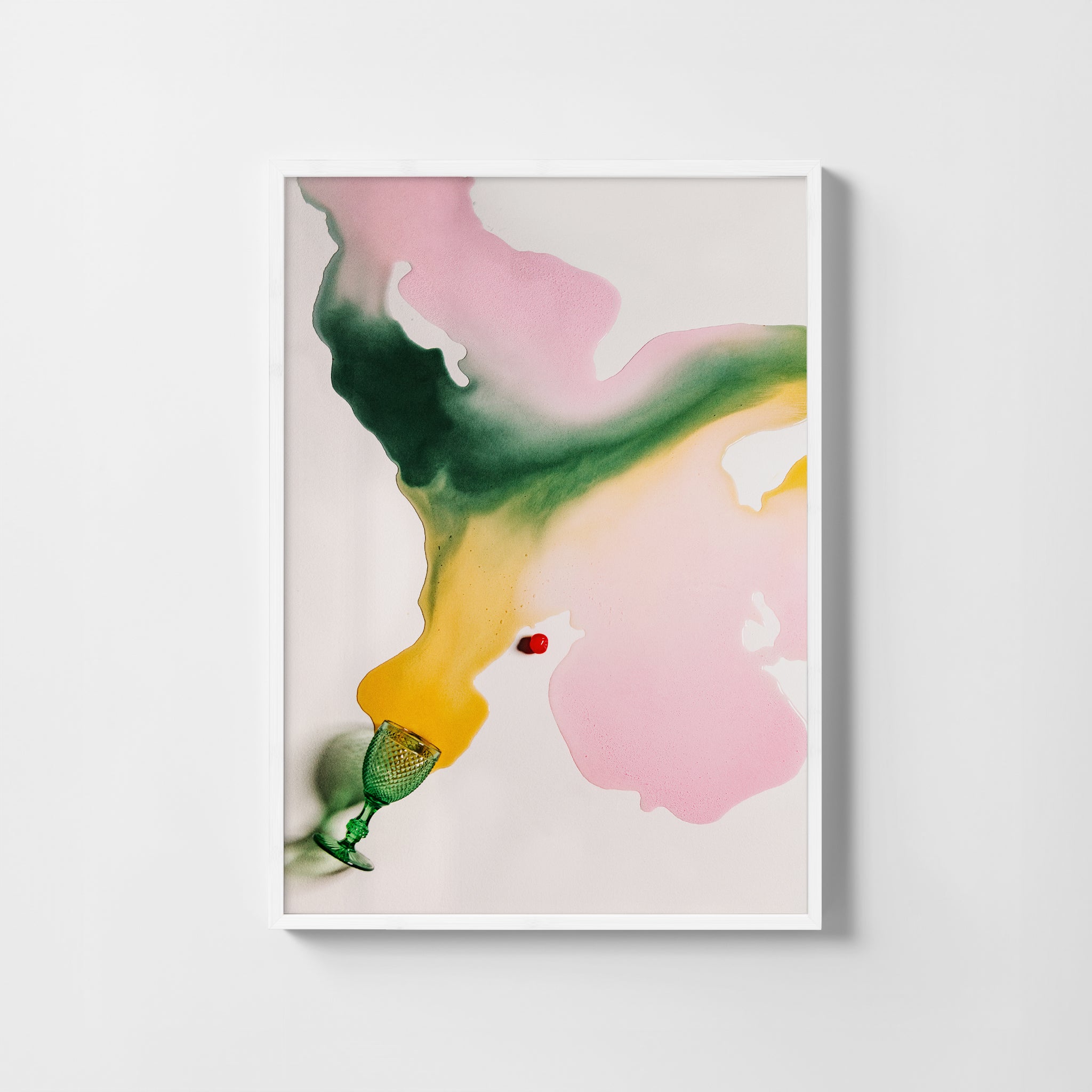 Cocktail Spill Poster