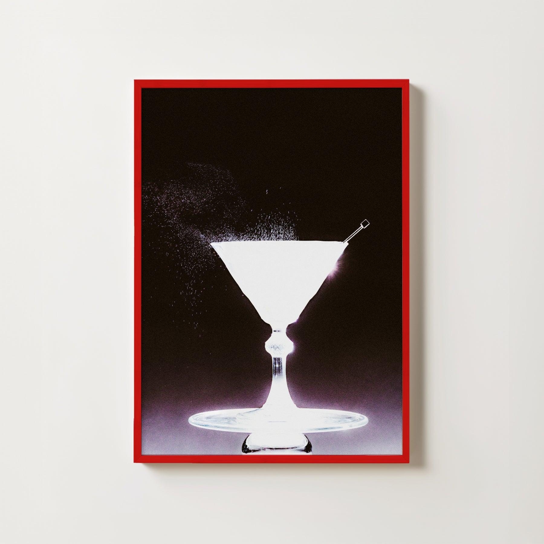 White Martini  Photography Print